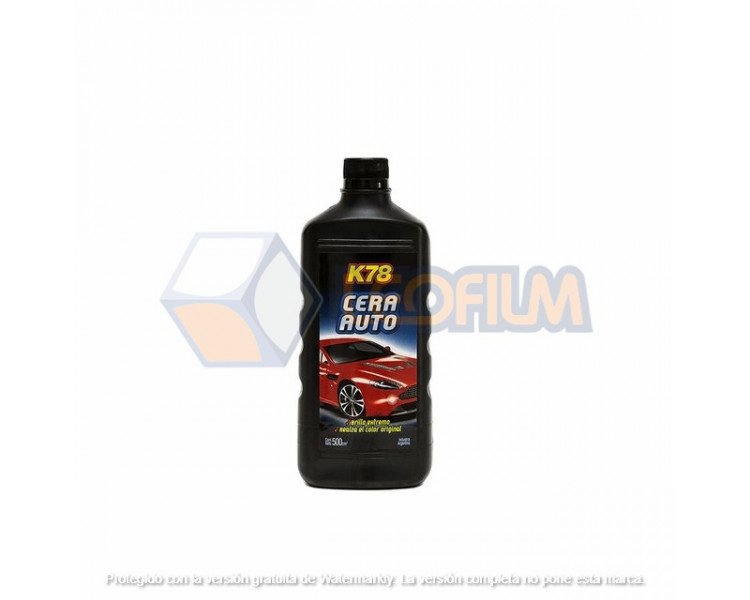 K78 CAR WAX - CERA AUTO 500CC. (UVA - ORIGINAL)