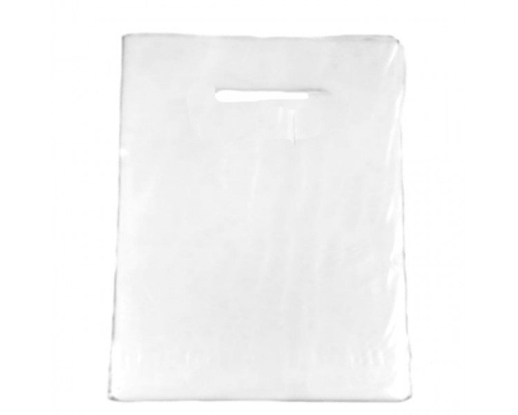 BOLSA TROQUEL AD ECO LISA 35X45 BLANCA (X50) BOLSA TROQUEL AD ECO LISA 35X45 BLANCA (X50)