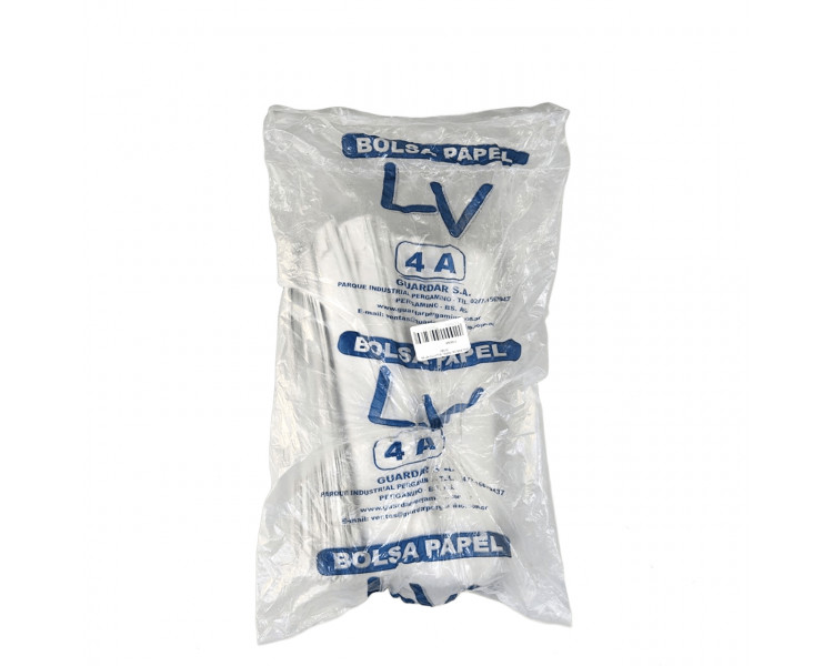 BOLSAS DE PAPEL SULFITO Nº 4A (X100)