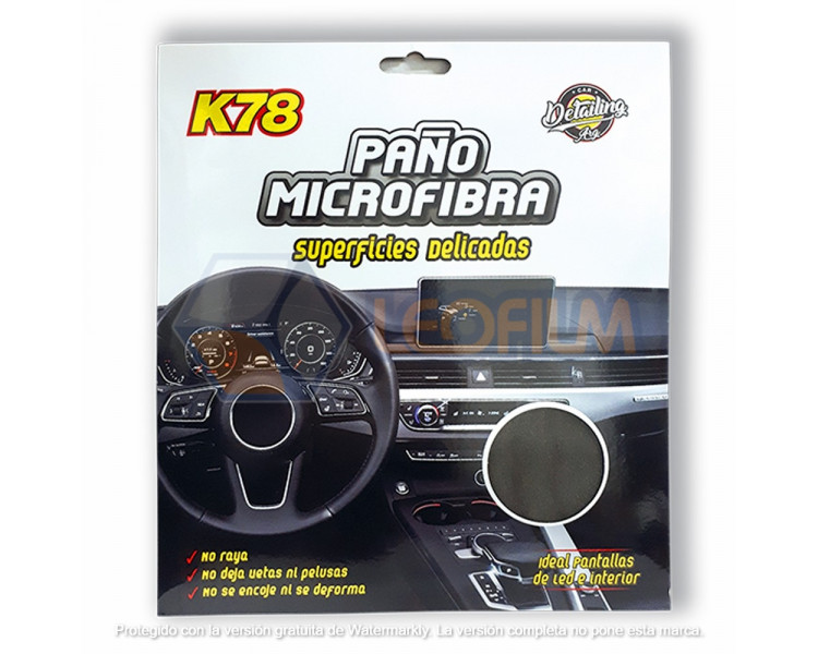 K78 PAÑO MICROFIBRA SUPERFICIES DELICADAS - 765