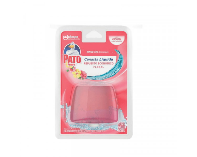 DESODORANTE INODORO CANASTA LIQUIDA FULL PATO FLORAL (X1) - 632-368500