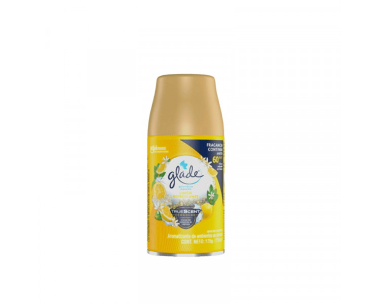 AROMATIZADOR GLADE REPUESTO LIMON REFRESCANTE (XU.) AROMATIZADOR GLADE REPUESTO LIMON REFRESCANTE (XU.)