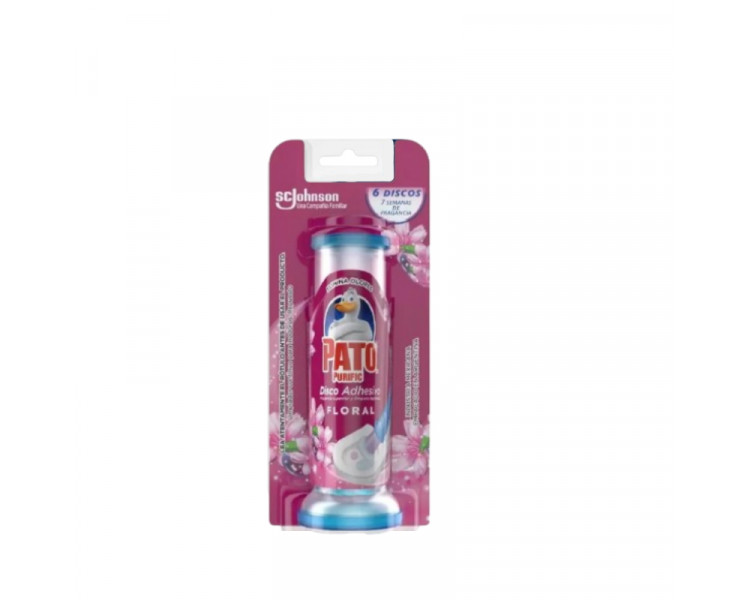 DESODORANTE INODORO DISCOS ADHESIVO FLORAL REPUESTO PATO 36ML - 682 DESODORANTE INODORO DISCOS ADHESIVO FLORAL REPUESTO PATO 36ML - 682