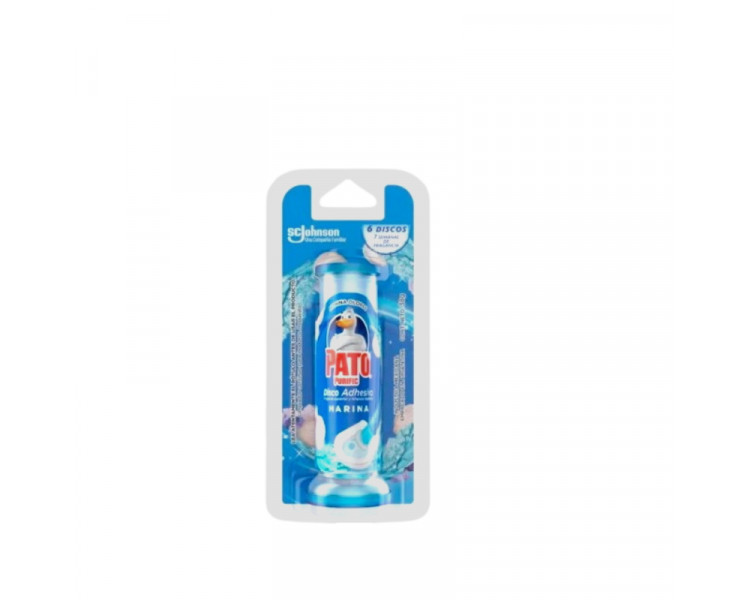 DESODORANTE INODORO DISCOS ADHESIVO MARINA REPUESTO PATO 36ML DESODORANTE INODORO DISCOS ADHESIVO MARINA REPUESTO PATO 36ML