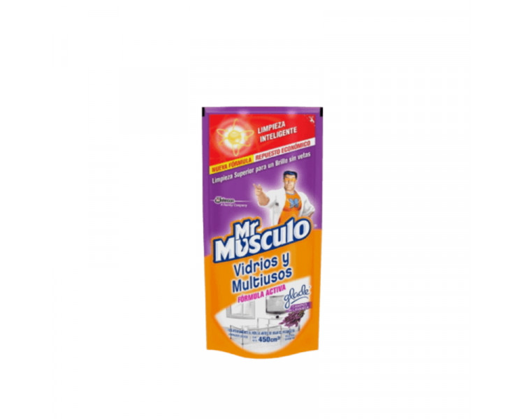 MR. MUSCULO VIDRIO Y MULT DOY PACK REP. LAVANDA X450CC - 780 MR. MUSCULO VIDRIO Y MULT DOY PACK REP. LAVANDA X450CC - 780