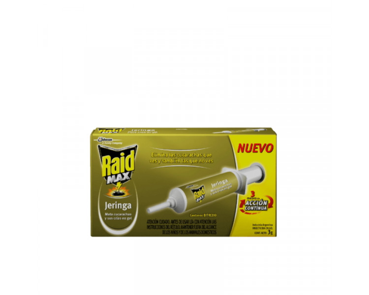 RAID COCINA JERINGA GEL X 3GRS. ( XU.) - 924-304836