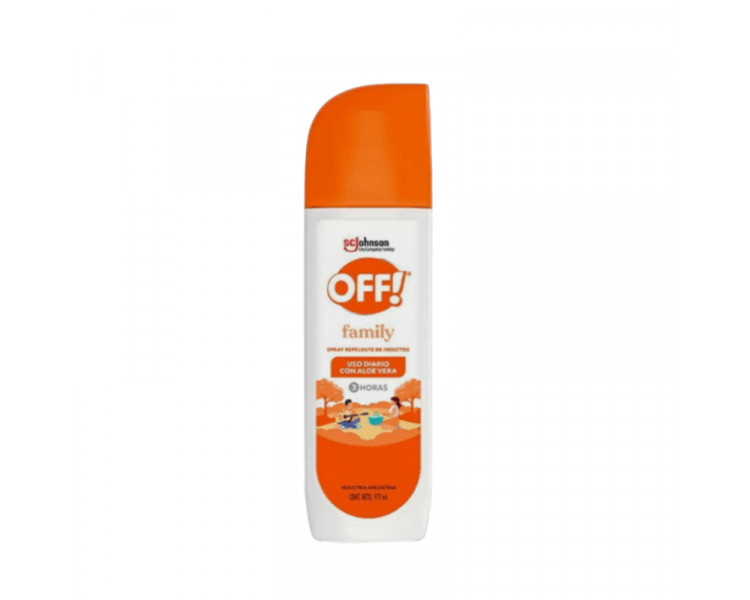 REPELENTE OFF FAMILY SPRAY X 177ML - 907