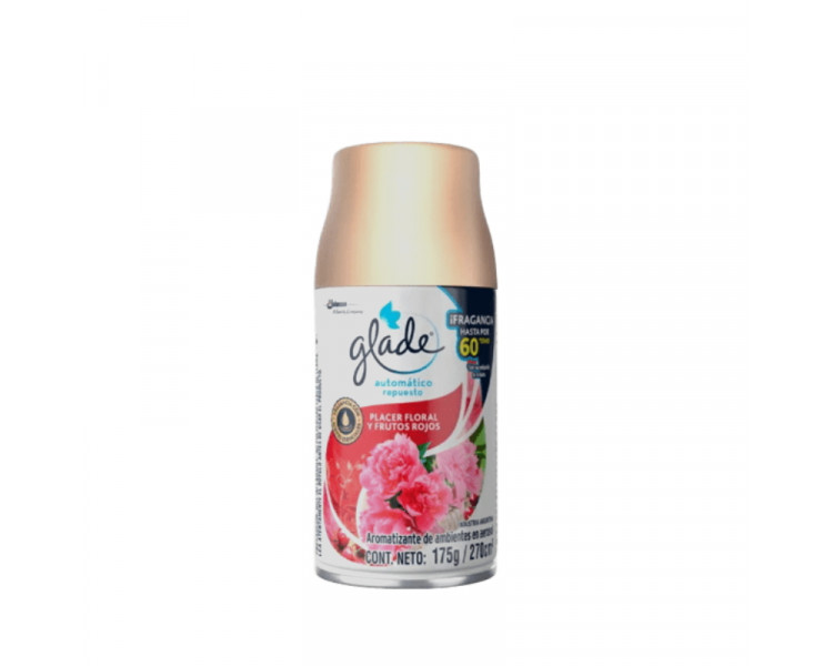 AROMATIZADOR GLADE REPUESTO CHERRY PLACER FLORAL (XU.)