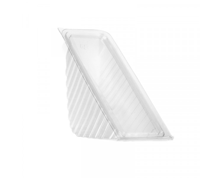 BANDEX TRIANGULO CRISTAL PET C/TAPA (XU) 18X7X7,8A (1055TS)