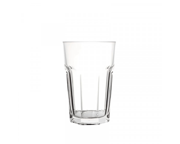 VASO FACETADO PS 350CC CRISTAL (X1)