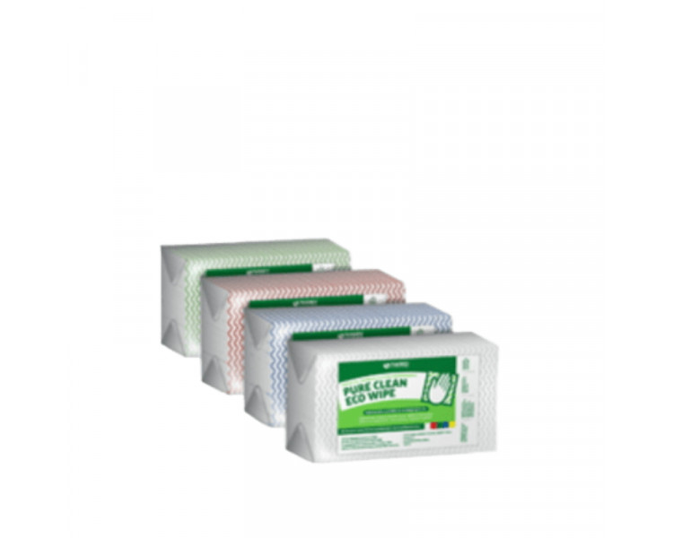 PAÑO PURE CLEAN ECO PACK X 50U.VERDE 50CMX30CM