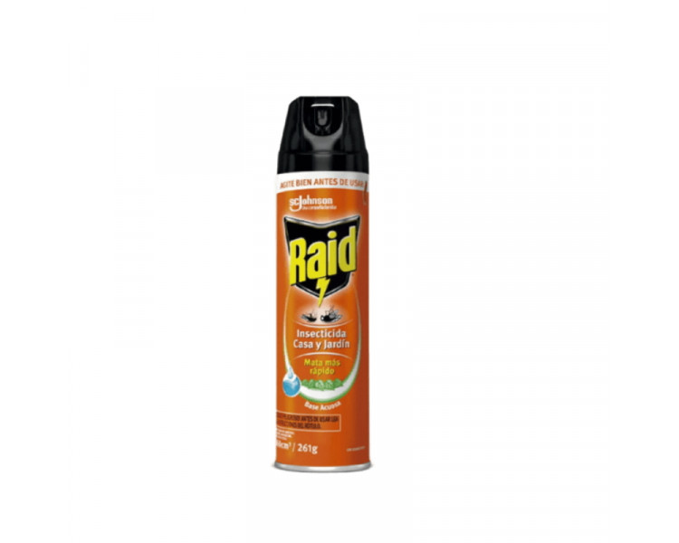 INSECT. RAID NARANJA CASA/JARDIN X 380CC - 368914-918
