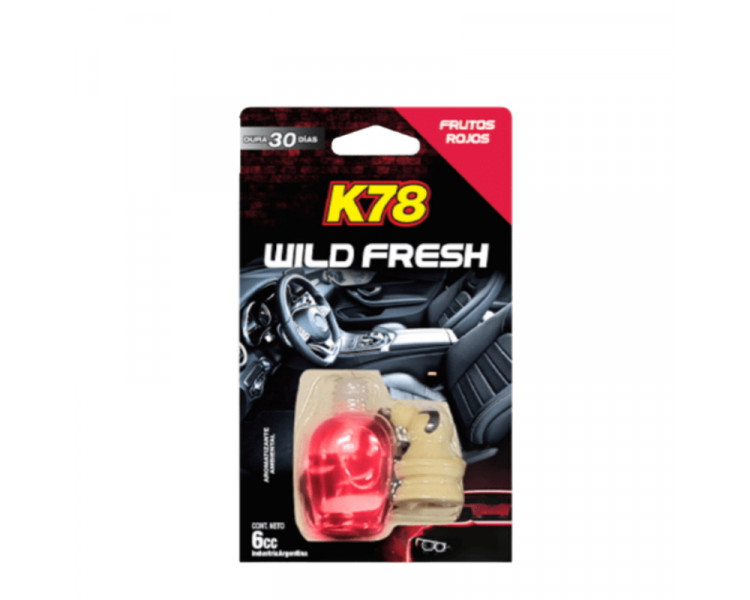 K78 AROMATIZANTE WILD FRESH FRUTOS ROJOS 6CC. - 567