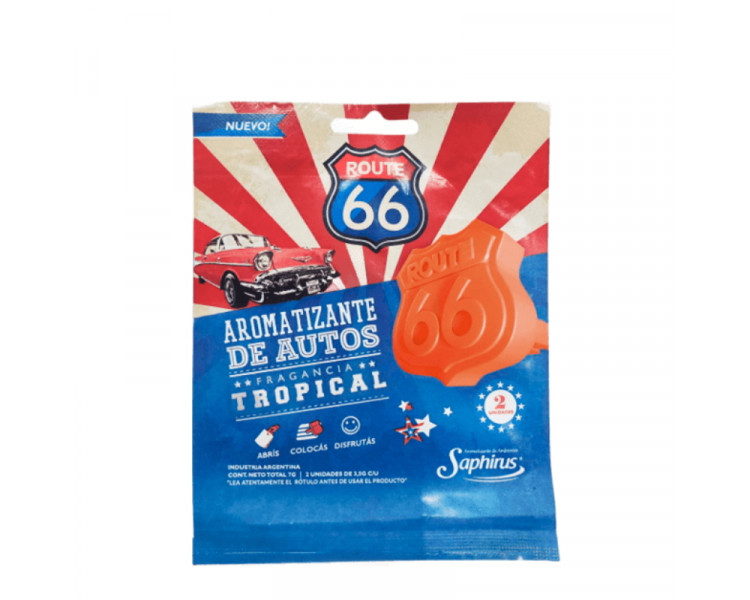 RUTA 66 SAPHIRUS TROPICAL X2U. - 486