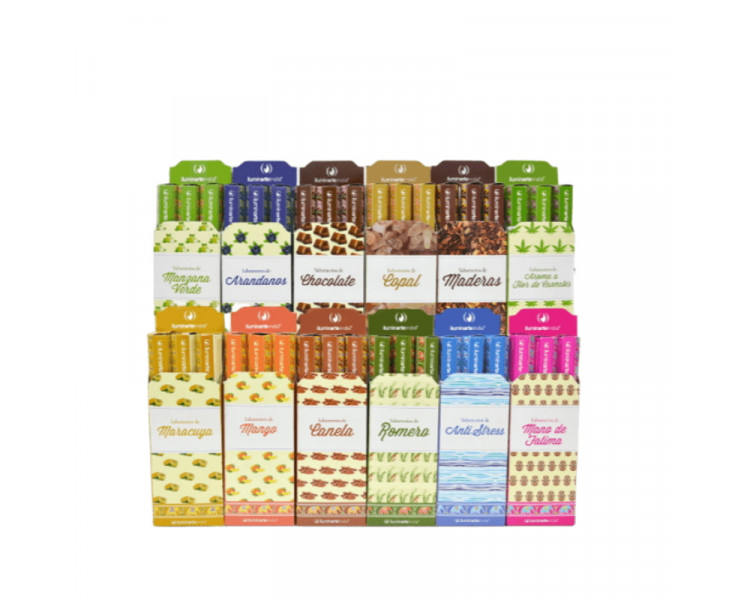 SAHUMERIO HEXAGONAL INDIA ILUMINARTE CITRONELLA X15U. - 87