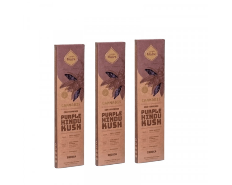 SAHUMERIO SAGRADA MADRE CANNABIS PURPLE KINDU KUSH X6 - 1427