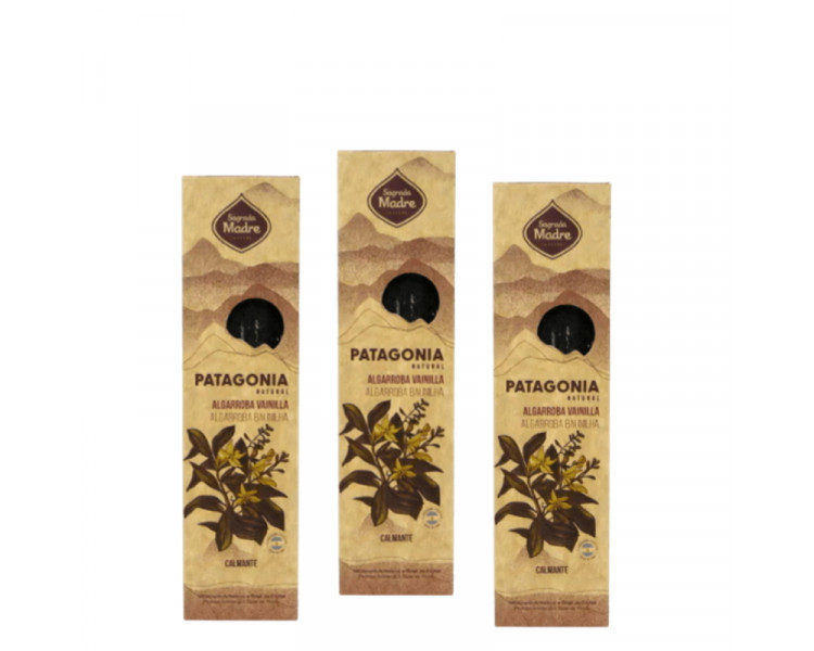 SAHUMERIO SAGRADA MADRE PATAGONIA ALGARROBA VAINILLA X6 - 1313