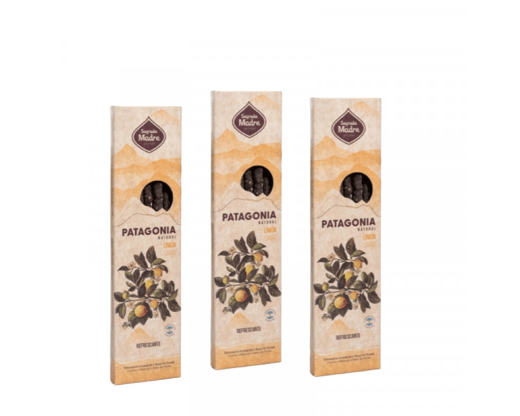 SAHUMERIO SAGRADA MADRE PATAGONIA LIMON X6 - 1313