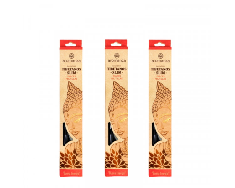 SAHUMERIO TIBETANO SLIM DULCES FRUTILLAS X10U. - 1315