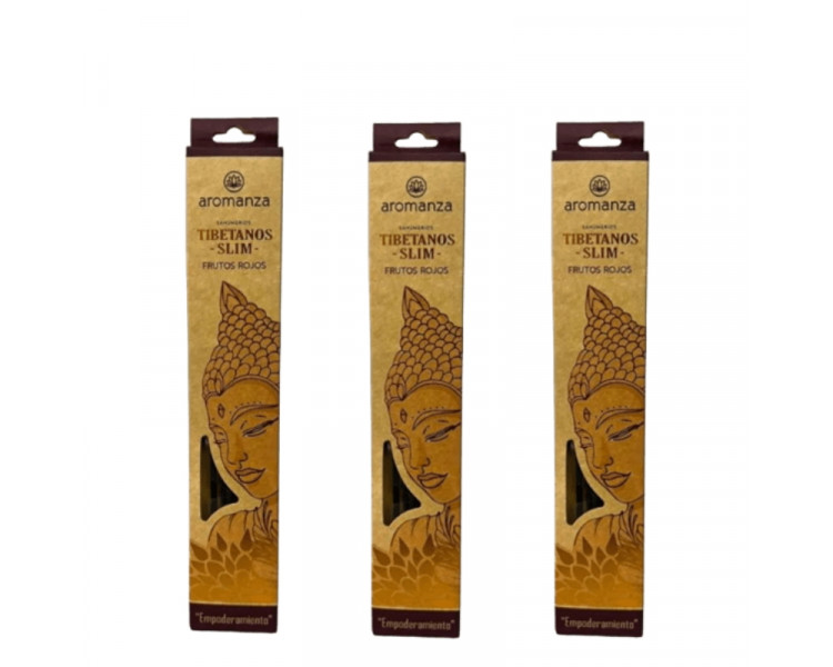 SAHUMERIO TIBETANO SLIM FRUTOS ROJOS X10U. - 1315