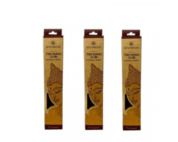 SAHUMERIO TIBETANO SLIM SANDALO HINDU X10U. - 1315