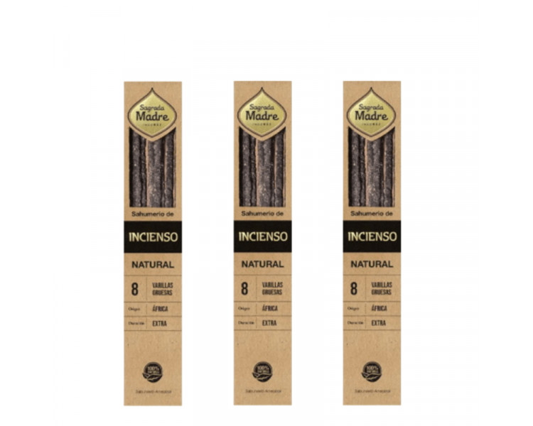 SAHUMERIOS SAGRADA MADRE INCIENSO NATURAL X8U. - 603