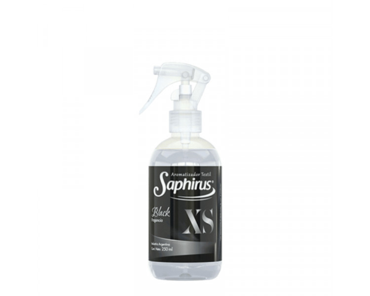 AROMATIZADOR TEXTIL BLACK XS SAPHIRUS X 250ML. - 417