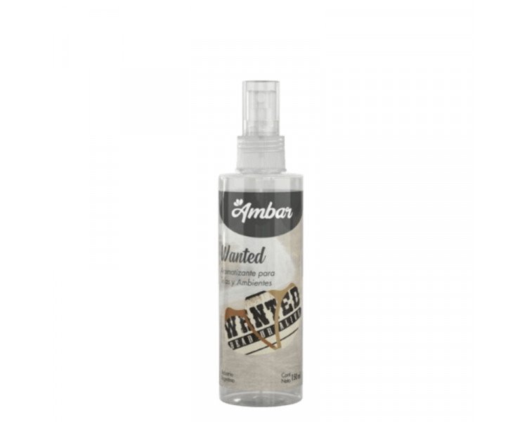 AROMATIZADOR TEXTIL WANTED AMBAR X 150 ML. - 1214