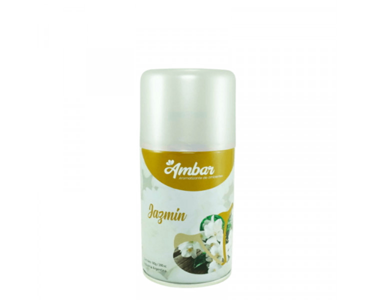 AROMATIZANTE AMBIENTES P/DISPENSER AMBAR JAZMIN X280CC. -  302