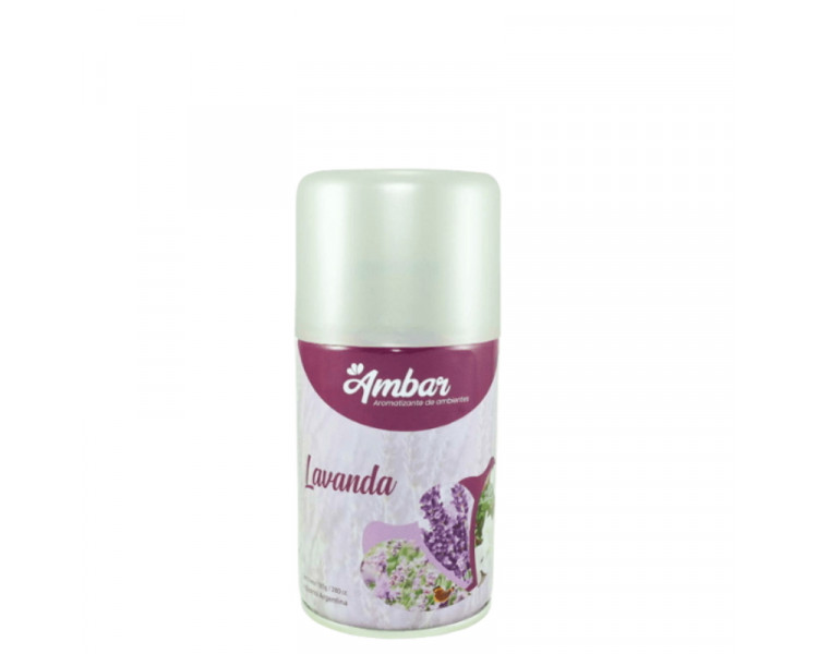 AROMATIZANTE AMBIENTES P/DISPENSER AMBAR LAVANDA X280CC. - 302