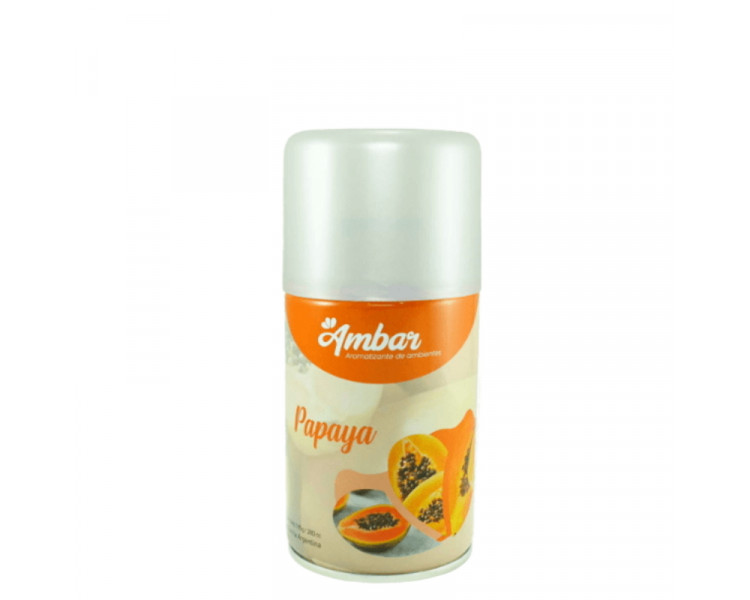 AROMATIZANTE AMBIENTES P/DISPENSER AMBAR PAPAYA X280CC. - 302