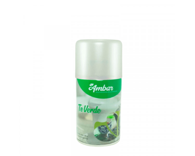 AROMATIZANTE AMBIENTES P/DISPENSER AMBAR TE VERDE X280CC. - 302