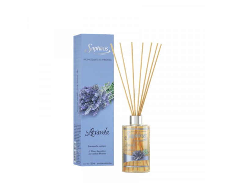 DIFUSORES AROMATICOS LAVANDA SAPHIRUS X 125ML. - 376