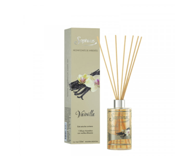 DIFUSORES AROMATICOS VAINILLA SAPHIRUS X 125ML. - 376