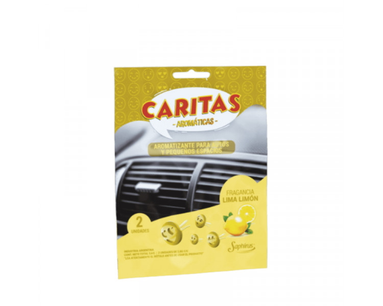 CARITAS EMOJIS AROMATICAS SAPHIRUS LIMA LIMON X 2U. - 814