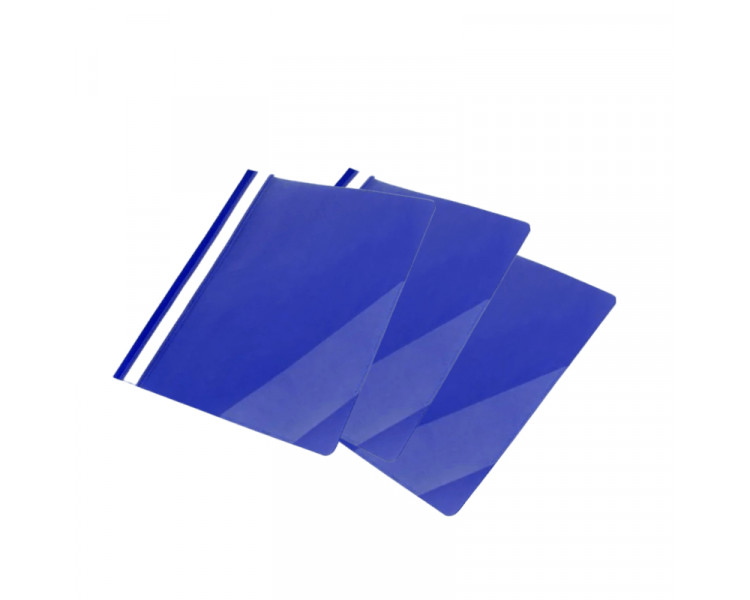 CARPETA TAPA CRISTAL OFICIO AZUL - COD 005952-002 -