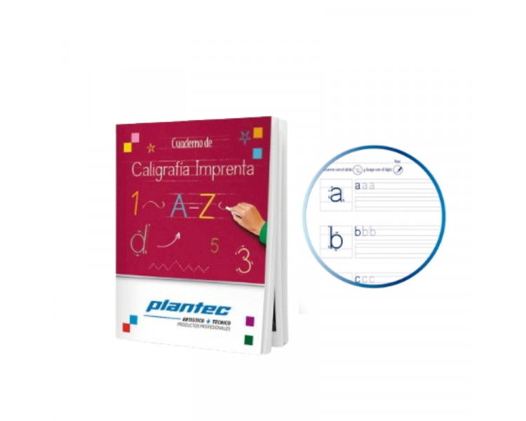 CUADERNO DE CALIGRAFIA IMPRENTA N°3 PLANTEC - 018563