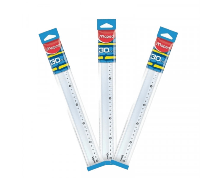 REGLA MAPED 30 CM ECO (X1)-002913
