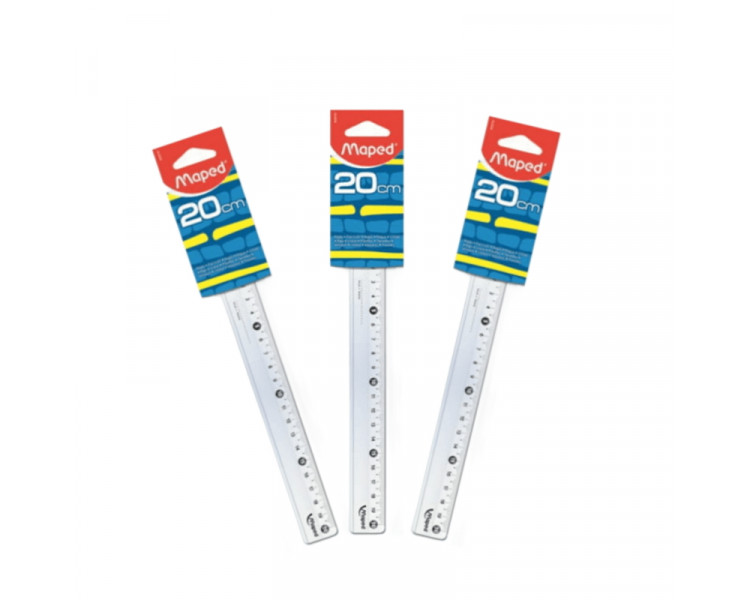 REGLA MAPED 20 CM ECO (X1)-002912