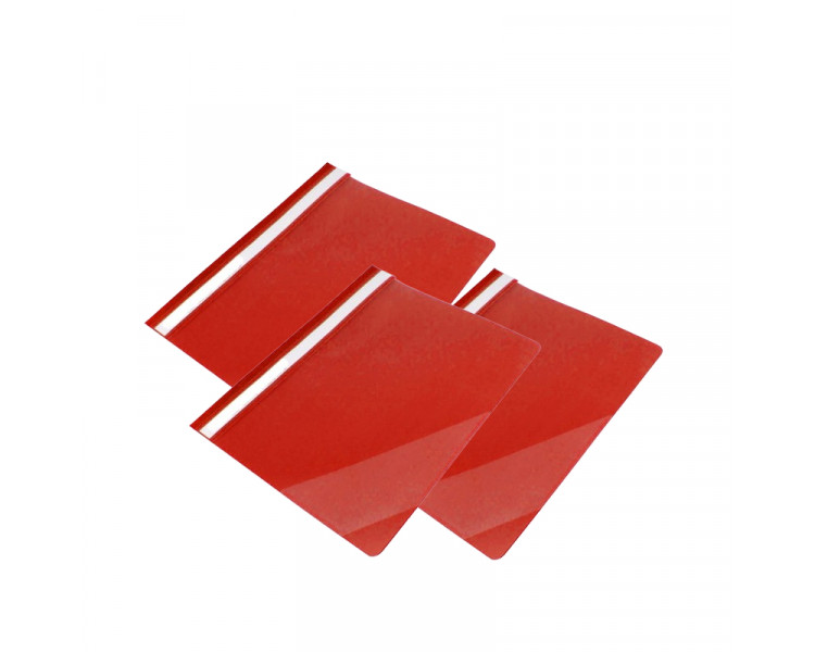 CARPETA TAPA CRISTAL OFICIO ROJA - COD 005952-003