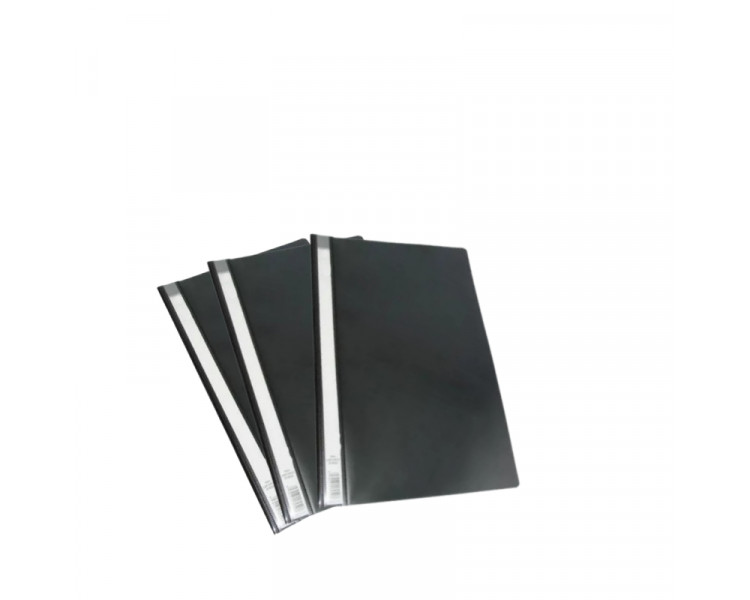CARPETA TAPA CRISTAL OFICIO NEGRA - COD 005952-008