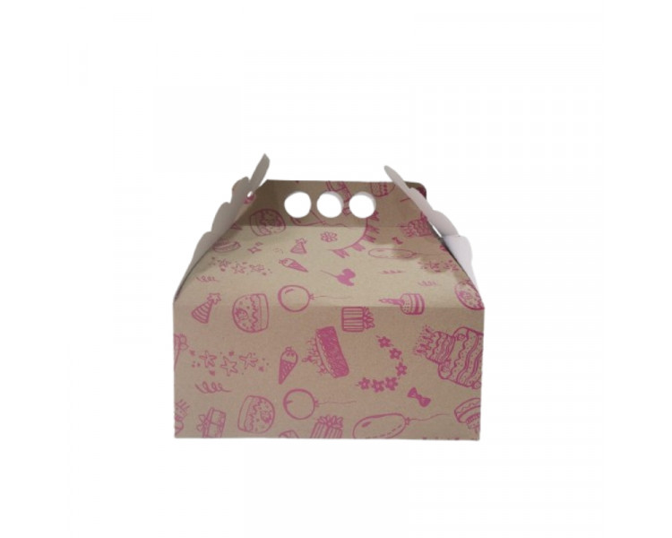 CAJA PARA TORTA MALETIN (24X24X10) XU.