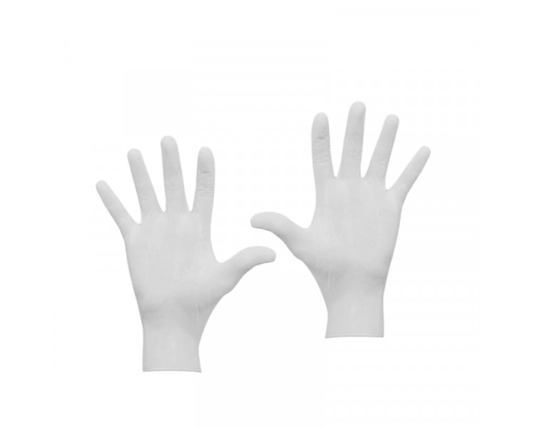 GUANTES DE LATEX LARGE (X 100 U.)