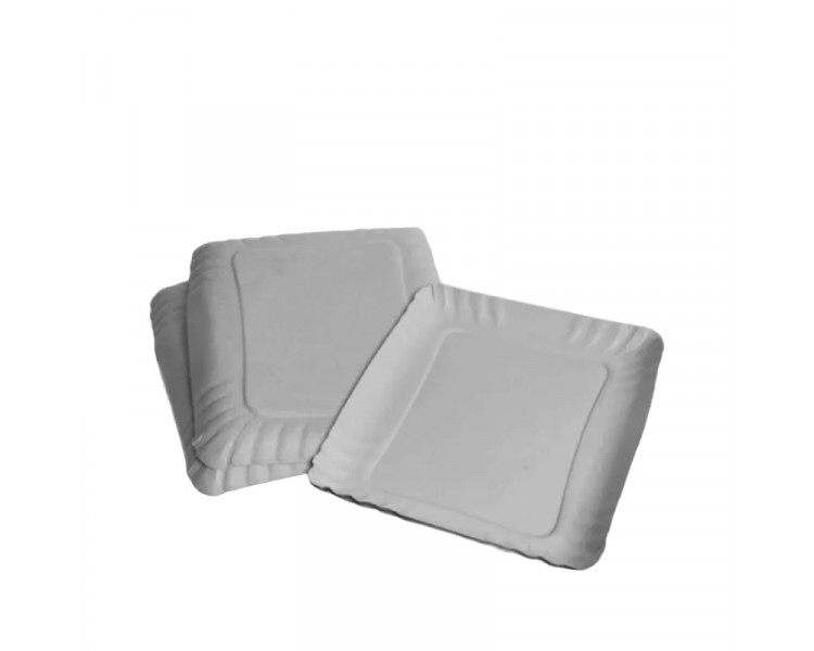 BANDEJA DE CARTON GRIS RECTANGULAR N°7 DPM (X100) - V7 BANDEJA DE CARTON GRIS RECTANGULAR N°7 DPM (X100) - V7