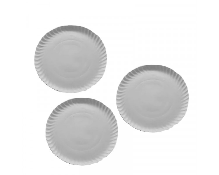 BANDEJA DE CARTON GRIS REDONDA N°15 DPM (X100) - V15