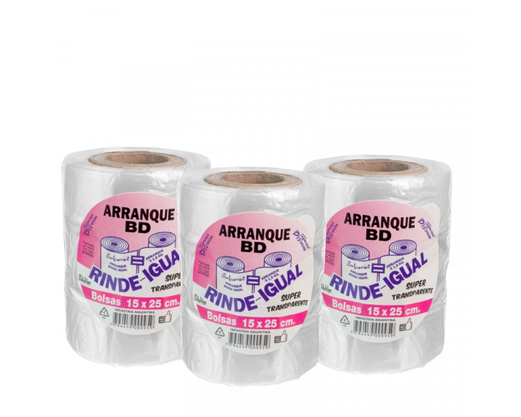 ARRANQUE BD RINDE IGUAL 15X25 XU. POLYFILM - 10461525/1