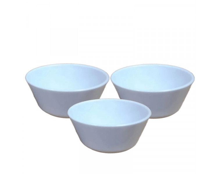 CAZUELA DIP PLAST. BLANCO 6,5 X 3 CM (X1) - ART.1201