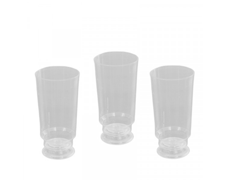 VASO TRAGO LARGO CON PIE CRISTAL (X1)