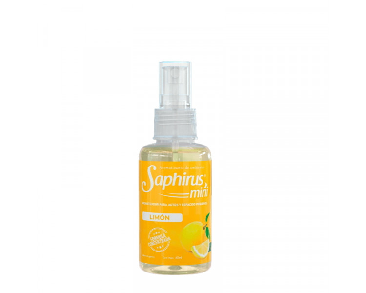 AROMATIZADOR MINI SAPHIRUS LIMON X 60ML - 464