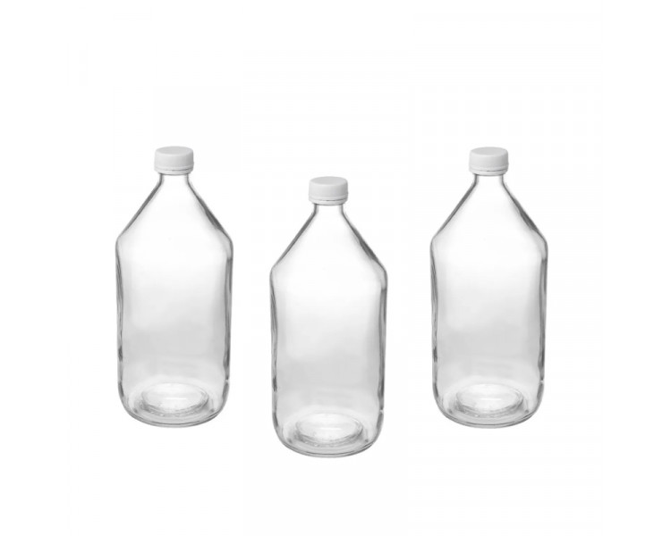 BOTELLAS X 1000 CC SIN MANIJA C/TAPA (X1)